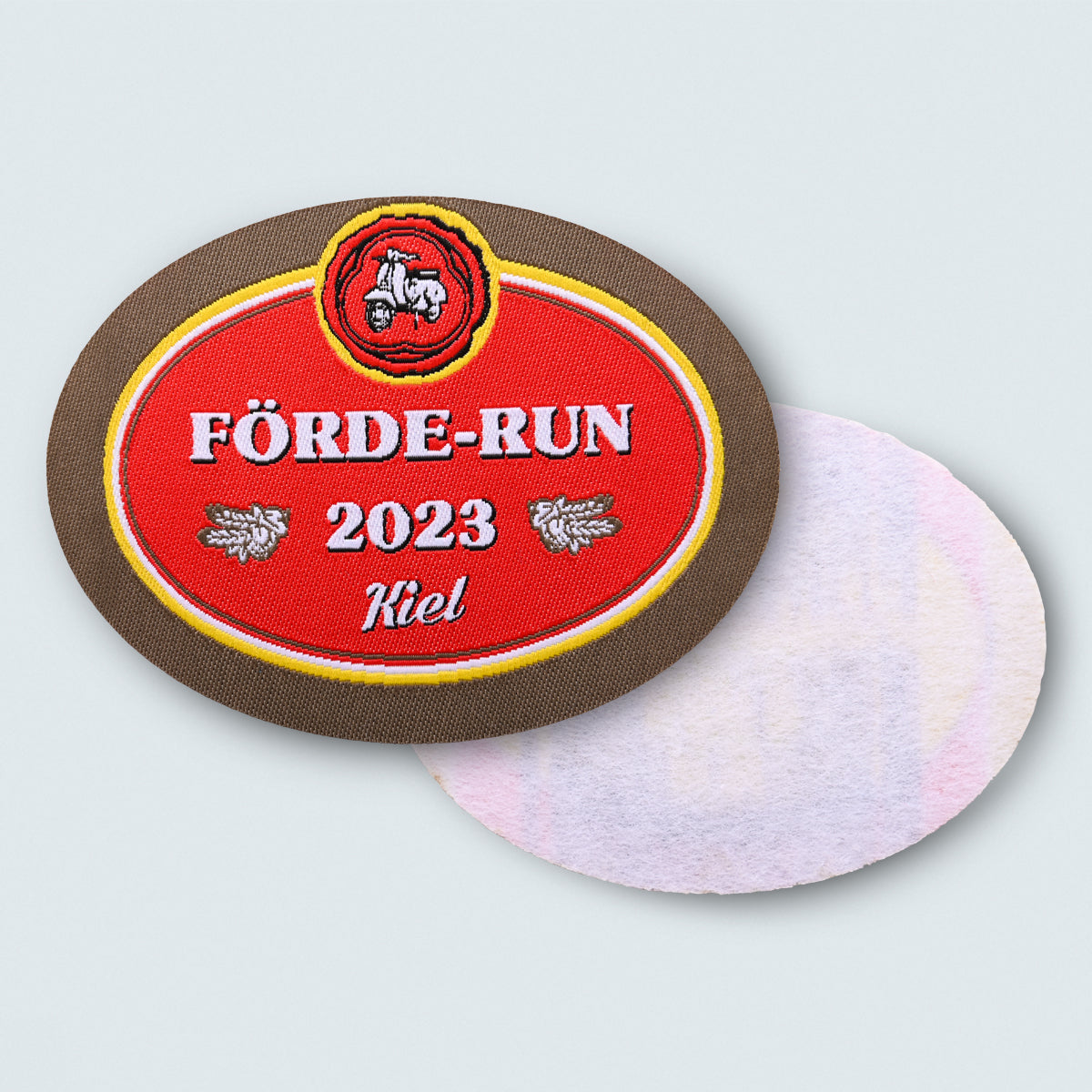Gewebte Patches