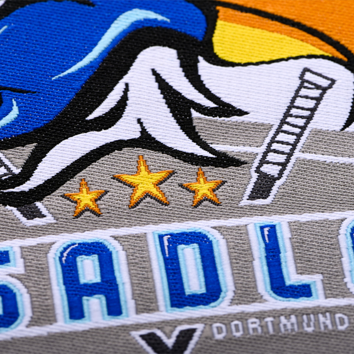 Gewebte Patches