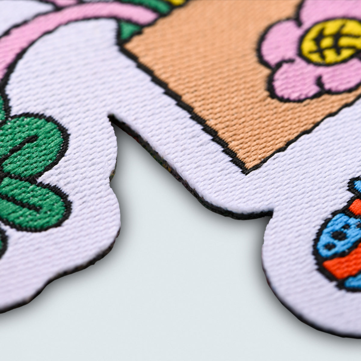 Gewebte Patches
