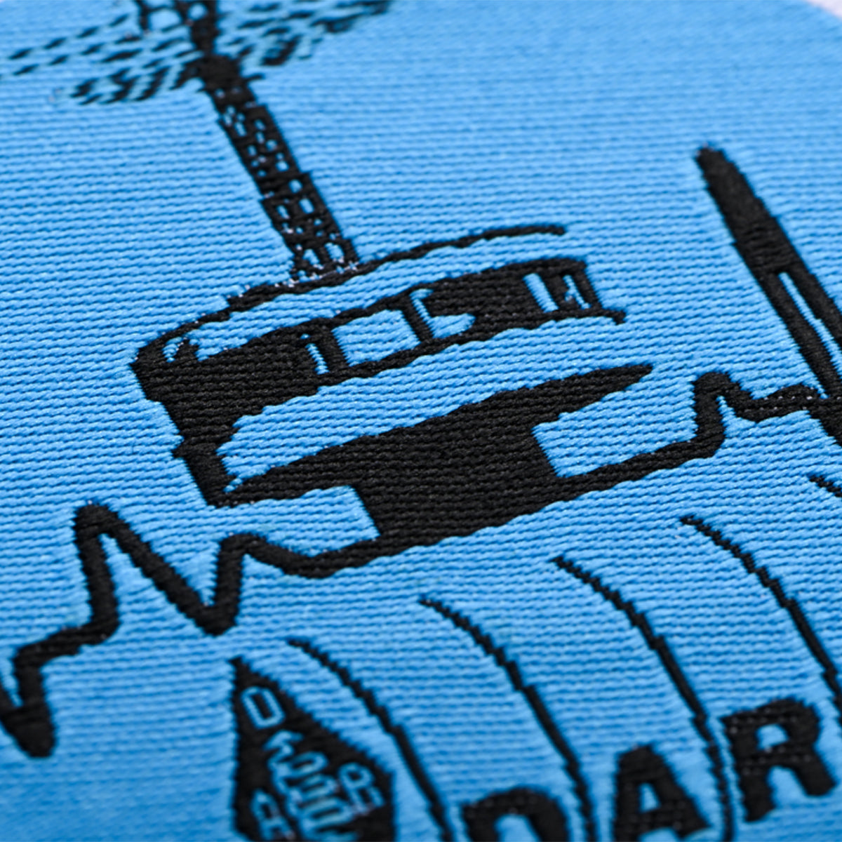Gewebte Patches