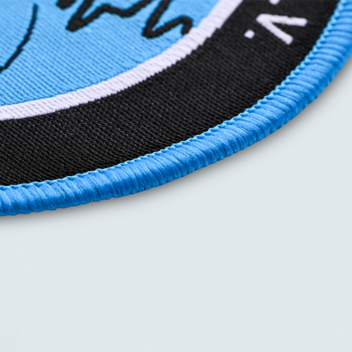 Gewebte Patches