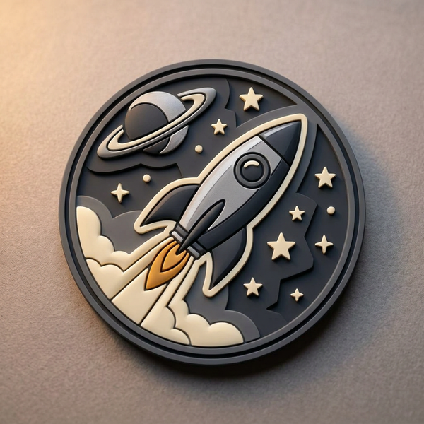 3D-Rubber-Patch (PVC-Aufnäher) – Beispiel 4