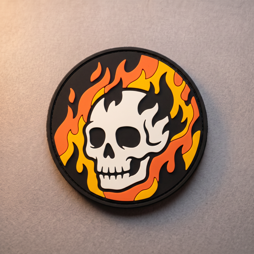 2D-Rubber-Patch (PVC-Aufnäher) – Beispiel 1