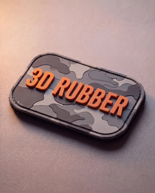 3D Rubber Patches