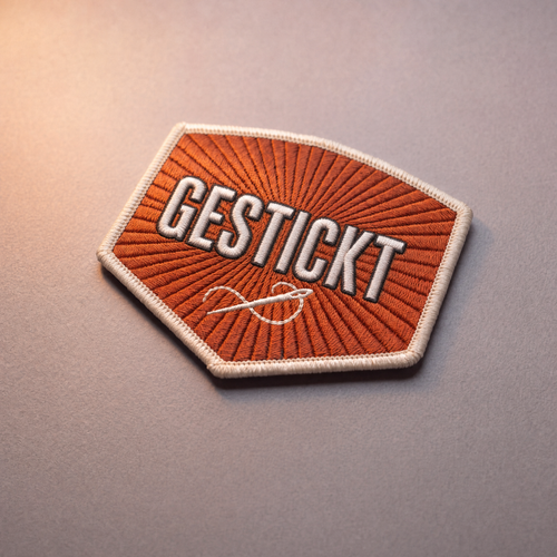 Gestickte Patches