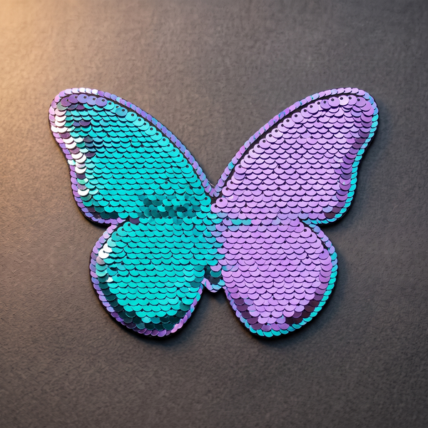 Pailletten-Aufnäher – Beispiel 6