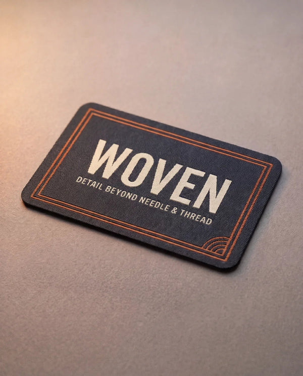Gewebte Patches